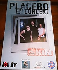 Placebo concert 40x60 d'occasion  Livré partout en France