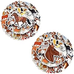 100pcs horse stickers for sale  Delivered anywhere in UK