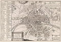 Historic map paris for sale  Delivered anywhere in USA 
