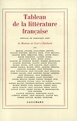 Tableau littérature français d'occasion  Livré partout en France