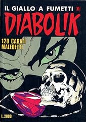 Diabolik ristampa n.405 usato  Spedito ovunque in Italia 