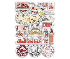 Sticker sheet turkey for sale  Delivered anywhere in UK