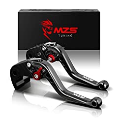 MZS Short Clutch Brake Levers Compatible ZX6R/ZX636 for sale  Delivered anywhere in UK