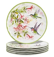 Hummingbirds melamine dinner for sale  Delivered anywhere in USA 