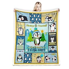 Juirnost penguin blanket for sale  Delivered anywhere in USA 