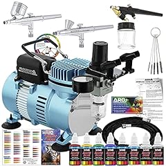 Master Airbrush Cool Runner II Dual Fan Air Compressor for sale  Delivered anywhere in USA 