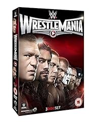 Wwe wrestlemania dvd for sale  Delivered anywhere in UK