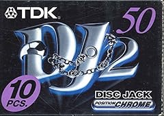Audiocassetta tdk dj2 usato  Spedito ovunque in Italia 