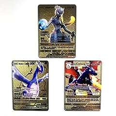 Metal Gold Pokemon Card Sets (Gx Set (3 Cards) Mewtwo for sale  Delivered anywhere in Canada