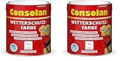 Consolan wetterschutzfarbe wei gebraucht kaufen  Wird an jeden Ort in Deutschland