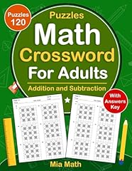 Math crossword puzzles for sale  Delivered anywhere in USA 