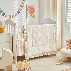 Tufted ruffle crib for sale  Delivered anywhere in USA 