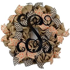 Burlap vine monogram for sale  Delivered anywhere in USA 