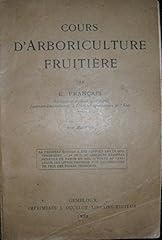Cours arboriculture fruitière d'occasion  Livré partout en France