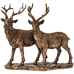 Reflections bronzed stag for sale  Delivered anywhere in UK