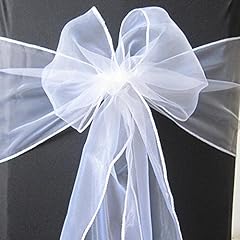 Organza chair sashes for sale  Delivered anywhere in Ireland