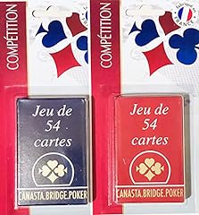 Lot jeux cartes d'occasion  Livré partout en France