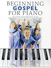 Beginning gospel piano for sale  Delivered anywhere in UK