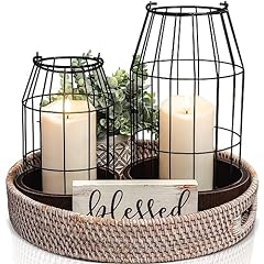 Rustic farmhouse lantern for sale  Delivered anywhere in USA 