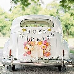 Guasslee married banner for sale  Delivered anywhere in USA 