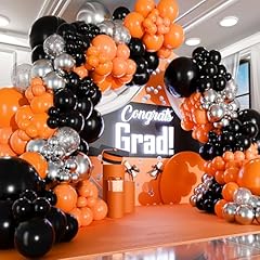 Orange black balloons for sale  Delivered anywhere in USA 