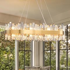 Lights modern crystal for sale  Delivered anywhere in USA 