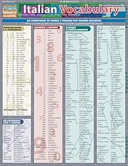 Italian vocabulary quickstudy for sale  Delivered anywhere in USA 