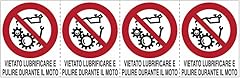 Kit adesivi vietato usato  Spedito ovunque in Italia 
