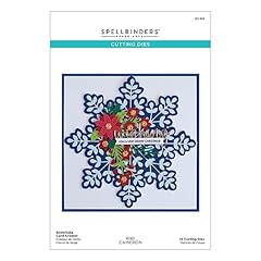 Spellbinders snowflake card for sale  Delivered anywhere in UK