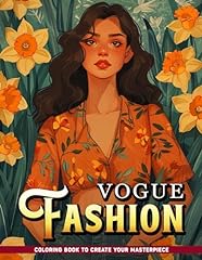 Vogue fashion coloring for sale  Delivered anywhere in Ireland