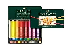 faber castell 120 crayons polychromos d'occasion  Livré partout en France