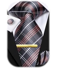 Tie gray black for sale  Delivered anywhere in USA 