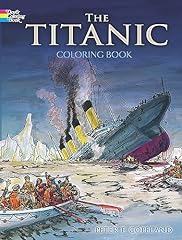 Titanic coloring book for sale  Delivered anywhere in Ireland