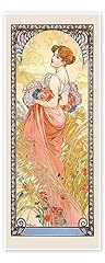 Saisons poster alfons d'occasion  Livré partout en France