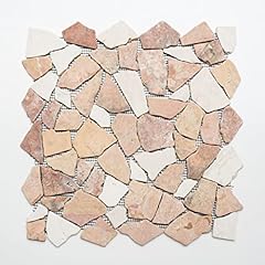 Piastrella mosaico pietra usato  Spedito ovunque in Italia 