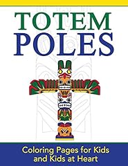 Totem poles coloring for sale  Delivered anywhere in UK