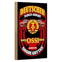 Retro holzschild deutscher gebraucht kaufen  Wird an jeden Ort in Deutschland