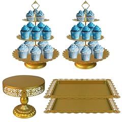 Gold 5pcs cake for sale  Delivered anywhere in USA 