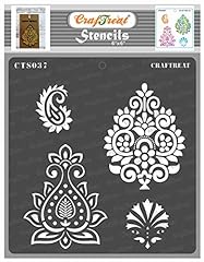 Craftreat damask stencils for sale  Delivered anywhere in UK