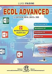 Ecdl advanced. per usato  Spedito ovunque in Italia 