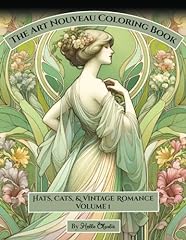 Art nouveau coloring for sale  Delivered anywhere in USA 