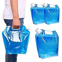 MOAMUN 3PCS Collapsible Plastic Water Container, BPA for sale  Delivered anywhere in UK