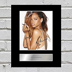 Rihanna signed mounted for sale  Delivered anywhere in UK