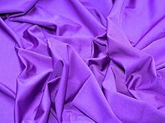 Purple spandex plain for sale  Delivered anywhere in UK