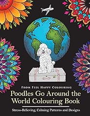 Poodles around colouring for sale  Delivered anywhere in UK