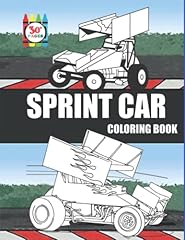 Sprint car coloring for sale  Delivered anywhere in USA 