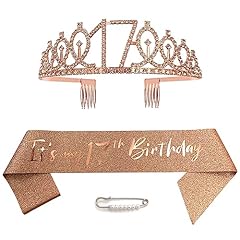 17ème anniversaire couronne d'occasion  Livré partout en Belgiqu