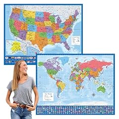 Pack giant map for sale  Delivered anywhere in USA 
