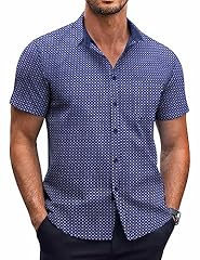 Coofandy mens printed for sale  Delivered anywhere in USA 