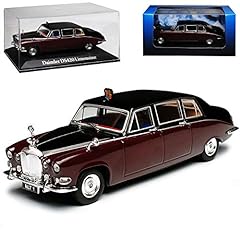 Daimler DS420 Saloon Black Red Brown Queen Mum Elizabeth, used for sale  Delivered anywhere in UK